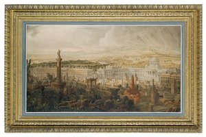Projeto para o Palácio de Waterloo, a residência proposta pela cidade do Duque de Wellington, c.1816