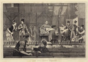 Uma nova ópera, despir o ensaio