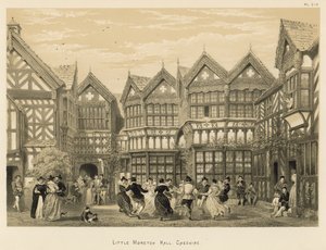 Little Moreton Hall, em Cheshire