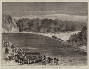 Expedição anglo-americana do Sr. HM Stanley para a exploração da África Central, Kalulu Falls, a morte de Kalulu