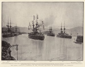 Adeus de Sir Harry Rawson ao Esquadrão do Canal em Abandonar seu Comando