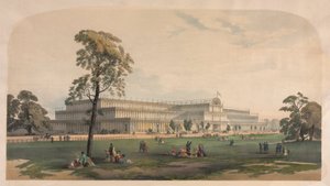 O Palácio de Cristal, c. 1850 de Joseph Nash