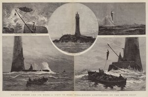 Trinity House e sua obra, uma visita a alguns dos mais conhecidos faróis da costa sul de Joseph Nash