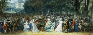 Camille Desmoulins no Palais Royale