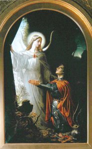 Morte a Porta da Vida (óleo sobre tela)