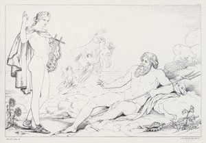 Shelleys Prometheus Unbound, Ato III, Cena 2 de Joseph Noel after Paton