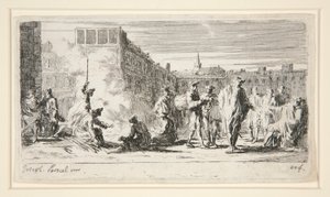 Le Bivouac (O Acampamento) de Joseph Parrocel
