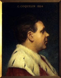 Retrato da Poppy Constant (1841-1904). Pintura de Joseph Paul Blanc (1846-1904)