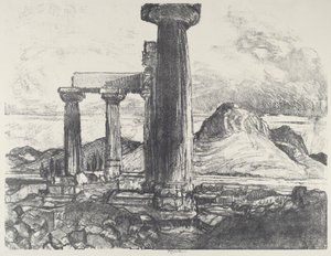 Acro, Corinto de Corinto de Joseph Pennell