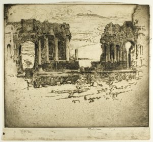 Aetna de Taormina de Joseph Pennell