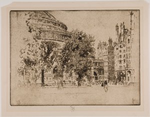 Albert Hall, Londres de Joseph Pennell