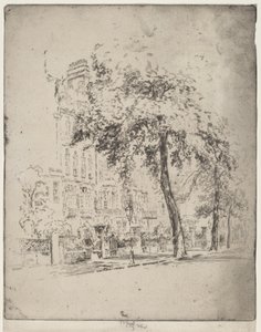 Grande Árvore, Cheyne Walk de Joseph Pennell