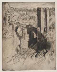 Ponte de Alcântara de Joseph Pennell