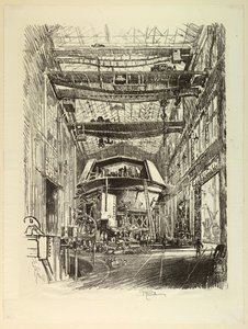 Construindo a Grande Torreta de Joseph Pennell