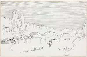 Charenton-le-Pont, ca. 1893. de Joseph Pennell