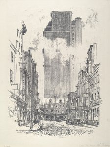 Rua Sansom de Joseph Pennell