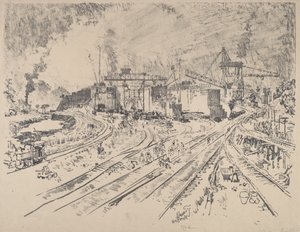 Madrugada, Miraflores, 1912. de Joseph Pennell