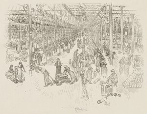 Trabalho de Guerra Inglês: A Baía das Mil Garotas de Joseph Pennell