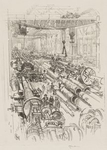 Trabalho de Guerra Inglês: A Loja de Armas de Joseph Pennell