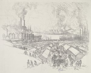 Cinco horas de Joseph Pennell