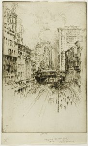 Rua Quarenta e Dois de Joseph Pennell