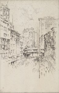 Rua Quarenta-Segunda, 1904. de Joseph Pennell