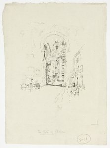 Porta de Elvira, Granada de Joseph Pennell