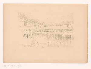 Vista da lagoa de Joseph Pennell