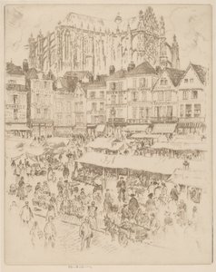 Lugar, Beauvais de Joseph Pennell