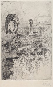 Le Stryge de Joseph Pennell