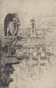 Le Stryge, 1893. de Joseph Pennell