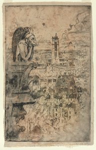 Le Stryge, 1893. de Joseph Pennell