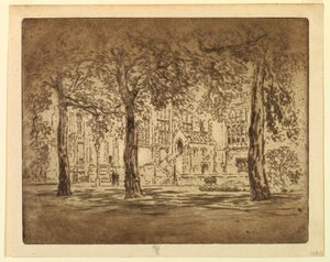 Campos da estalagem de Lincoln de Joseph Pennell