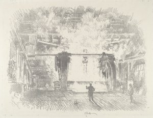 Fazendo Blindagem-Placa, 1916. de Joseph Pennell