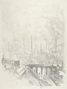 Munitions City, No.I de Joseph Pennell