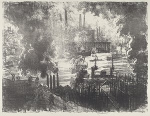 Rio Munitions, 1916. de Joseph Pennell