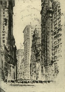 Cidade de Nova Iorque - de Joseph Pennell