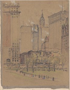 Nova York, a Velha e a Nova de Joseph Pennell