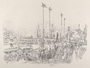 Ponte Oberbaum, Berlim de Joseph Pennell
