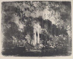 Refinação de petróleo, Whiting, Indiana de Joseph Pennell