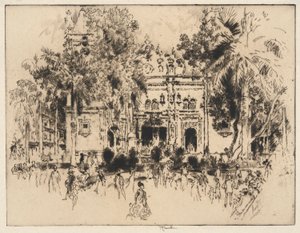 Catedral Velha de Joseph Pennell