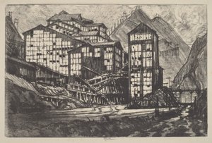 Velhos milhões de olhos de Joseph Pennell