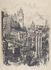 Antiga e Nova Roma, Monumento Victor Emanuel de Joseph Pennell