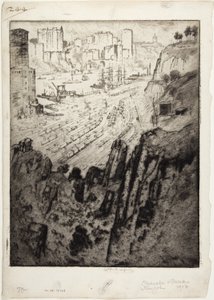 Paliçadas e Palácios de Joseph Pennell