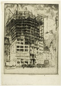 Reconstruindo a Quinta Avenida de Joseph Pennell