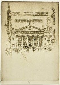 Teatro Real Haymarket de Joseph Pennell