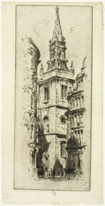 Santo Agostinho e Santa Fé de Joseph Pennell