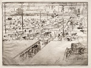 Currais, Chicago de Joseph Pennell