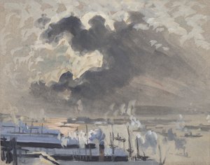 Tempestades chegando de Joseph Pennell