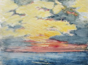 Pôr do sol, Acapulco de Joseph Pennell